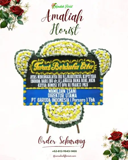 Papan Bunga Duka Kalidadap